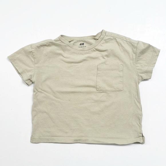 H&M toddler boys short sleeve pocket t-shirt - Picture 1 of 3